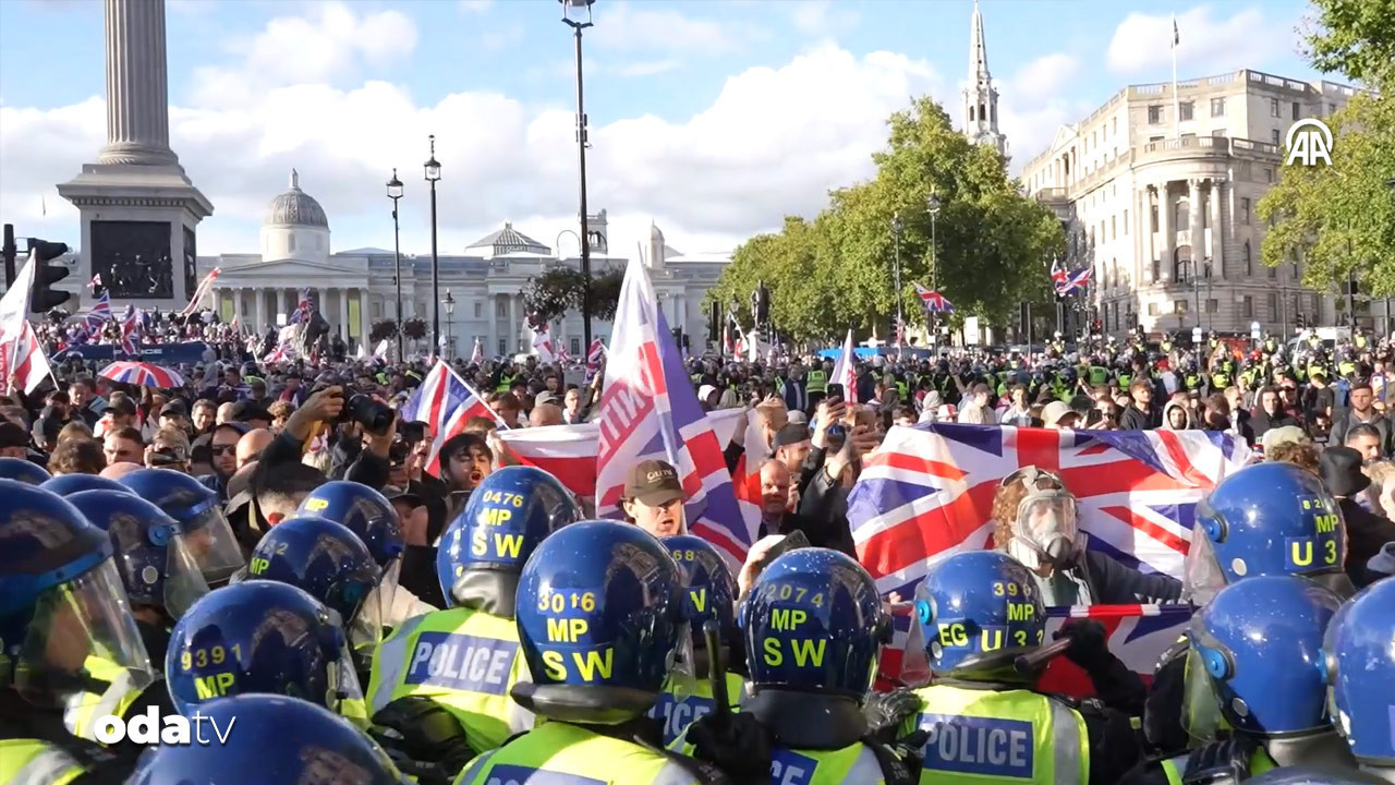 ingiltere karisti dordu 26 polis yaralandi 5RJHaRRS