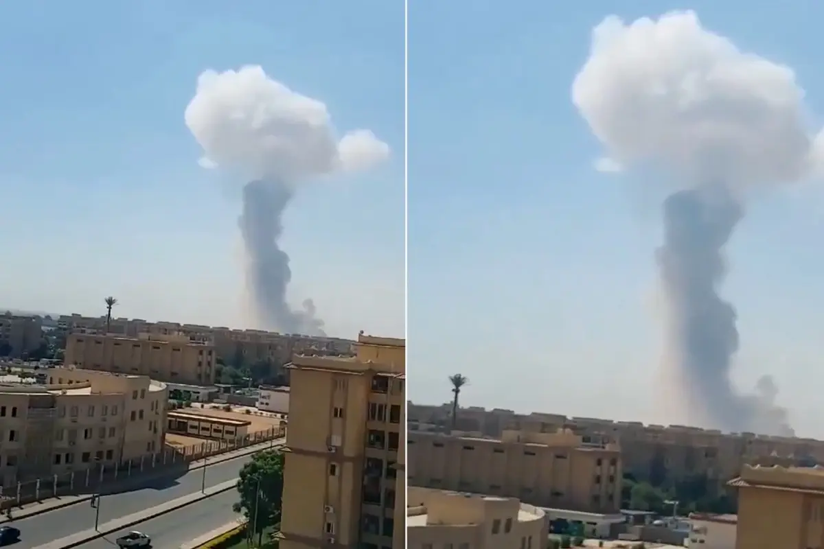 misirin baskenti kahirede baris zirvesi oncesi siddetli patlama BC169Nak.jpg