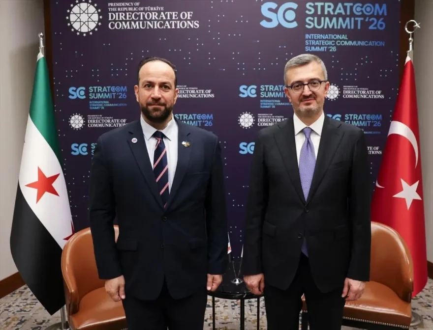 Duran, Suriye Enformasyon Bakanı ile Görüştü