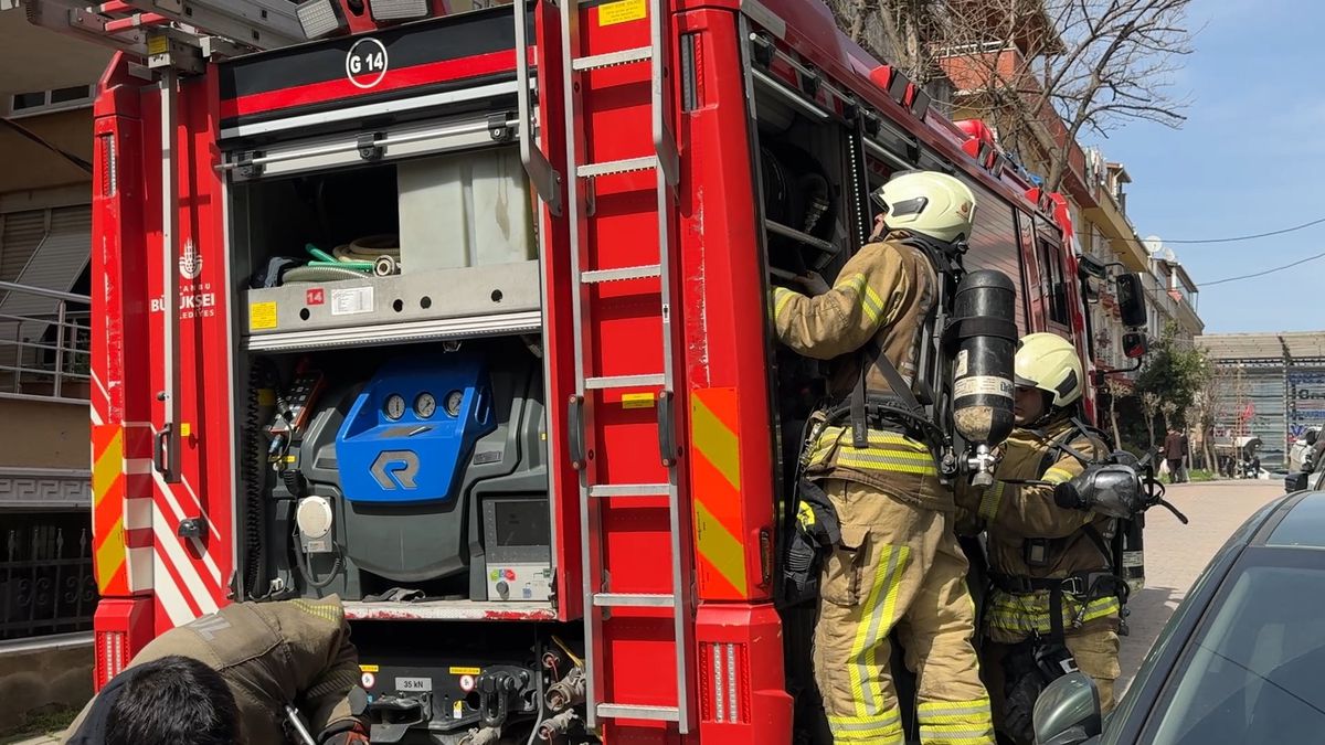 Avcılar’da Unutulan Sigara Yangına Neden Oldu: 1 Kişi Dumandan Etkilendi