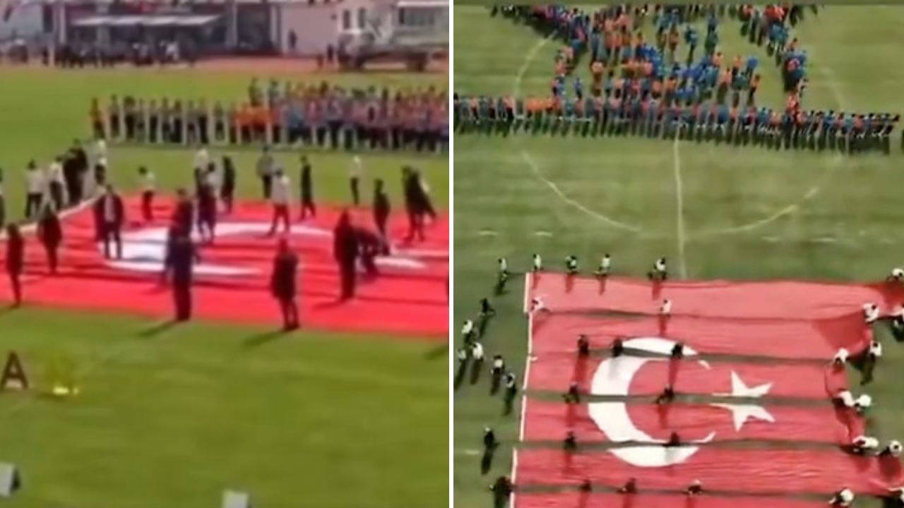 Kocaeli’deki Türk Bayrağı Görüntüleri Hakkında Tartışmalar: DMM’den Açıklama Geldi