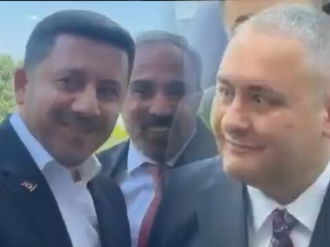 Son dakika | Rasim Arı ile Mesut Özarslan AKP Genel Merkezi’nde