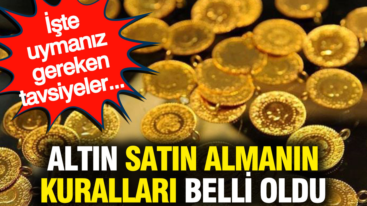 Altın satın almanın kuralları belli oldu: Bilmeyen büyük kaybedecek Altin satin almanin kurallari belli oldu bilmeyen buyuk kaybedecek uMBvOGFw